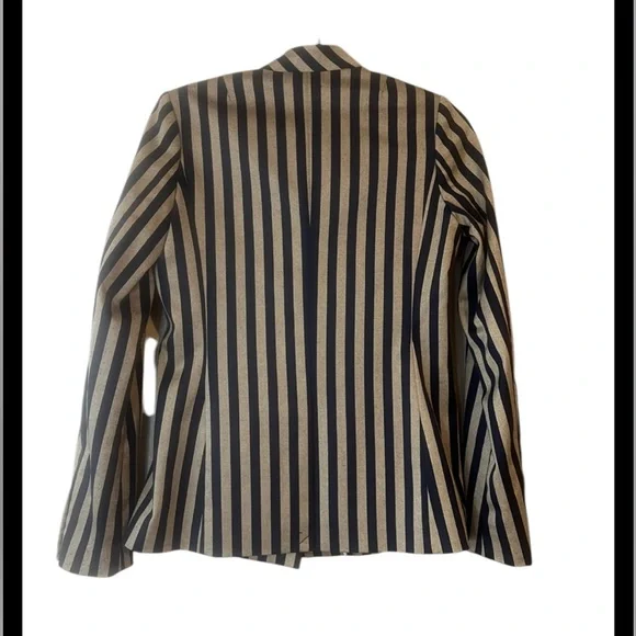 NWT Jonathan Simkhai Structured Stripe Blazer Jacket SIZE 4